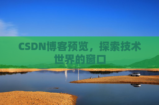 CSDN博客预览，探索技术世界的窗口